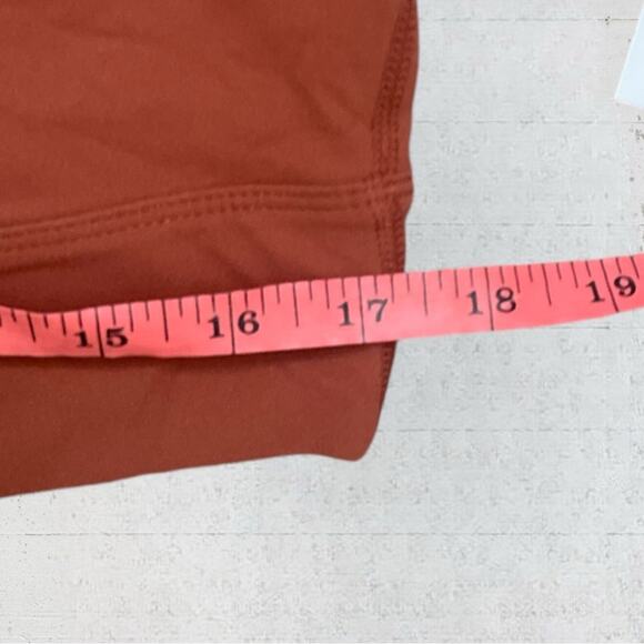 NWT Nike Yoga Luxe Women's Infinalon Cropped Tank Rust Size 1X - Picture 10 of 10